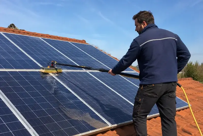Nettoyage et entretien de panneaux solaires à Saint-Pierre-de-Chartreuse